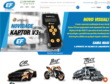 Tablet Screenshot of efautomotiva.com.br